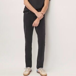 Everlane The Slim 4-Way Stretch Jean | Uniform Washed Black Mens size 30 X 28